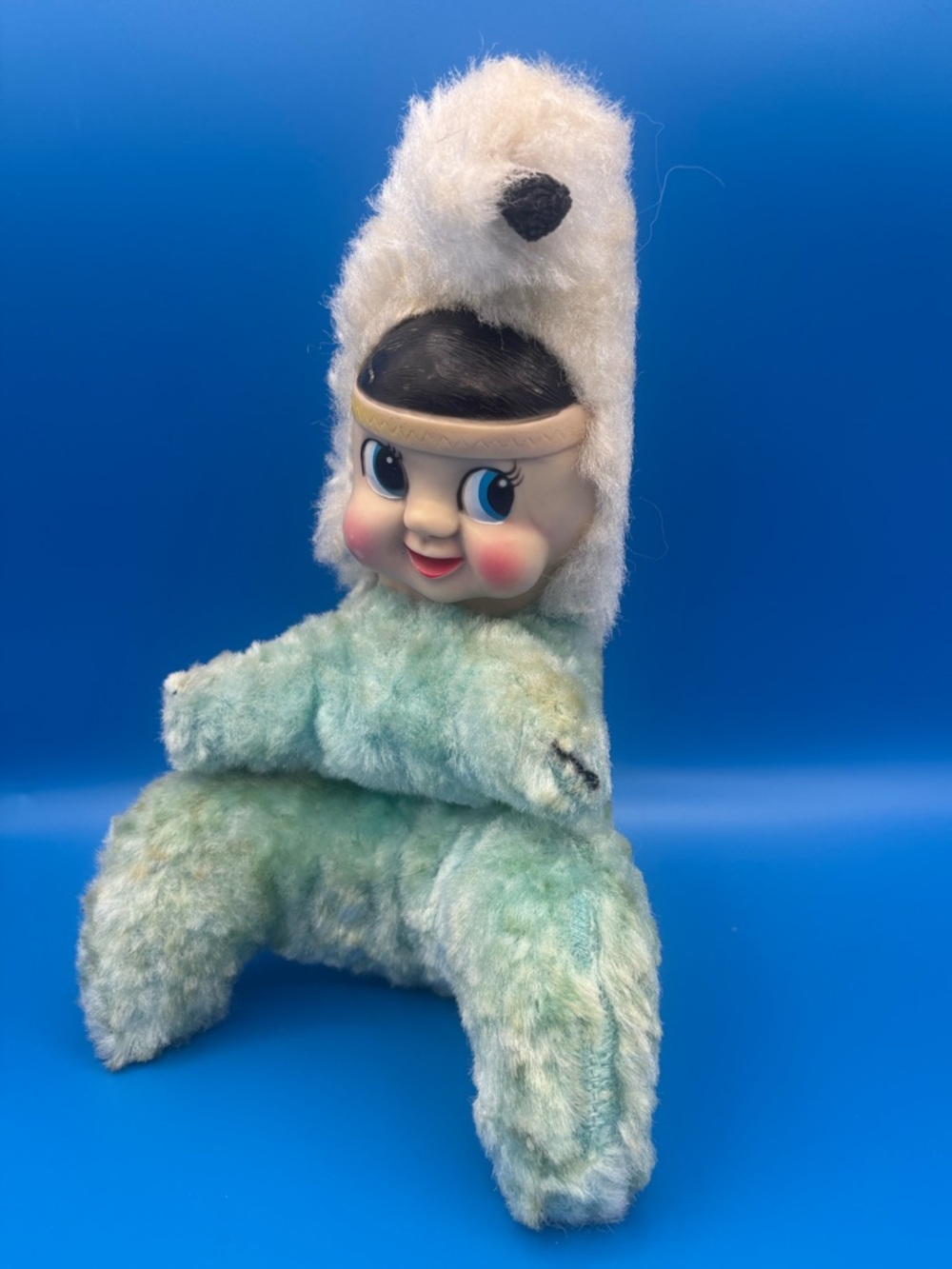 Vintage Renee’s Toys MCM Kitsch Polar Bear Eskimo Snow Baby Canada Rushton